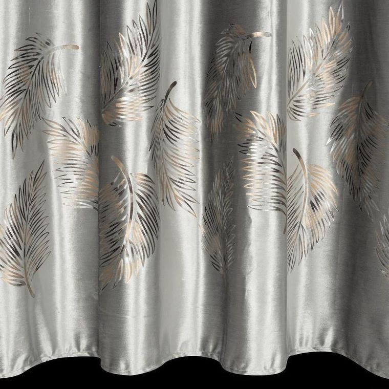 Eurofirany, zasłona zaciemniająca gotowa, Idalia, 140-250 cm, srebrny