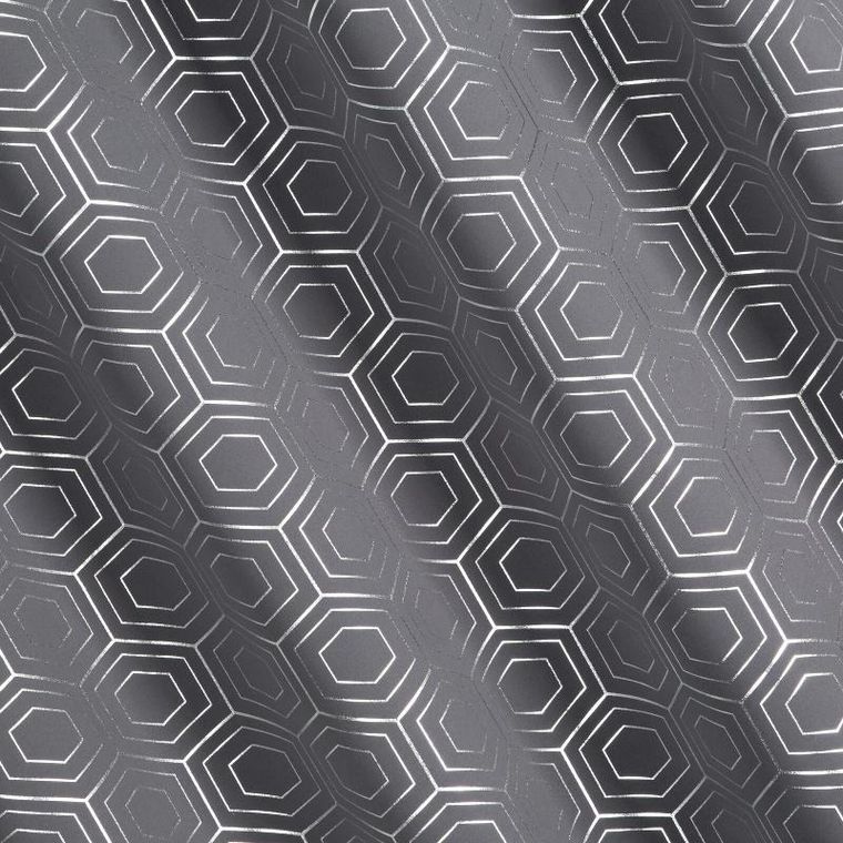 Eurofirany, zasłona zaciemniająca gotowa, Kaja, 135-250 cm, grafitowy