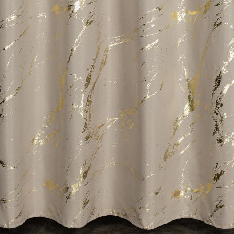 Eurofirany, zasłona zaciemniająca gotowa, Lani, 140-250 cm, beżowy