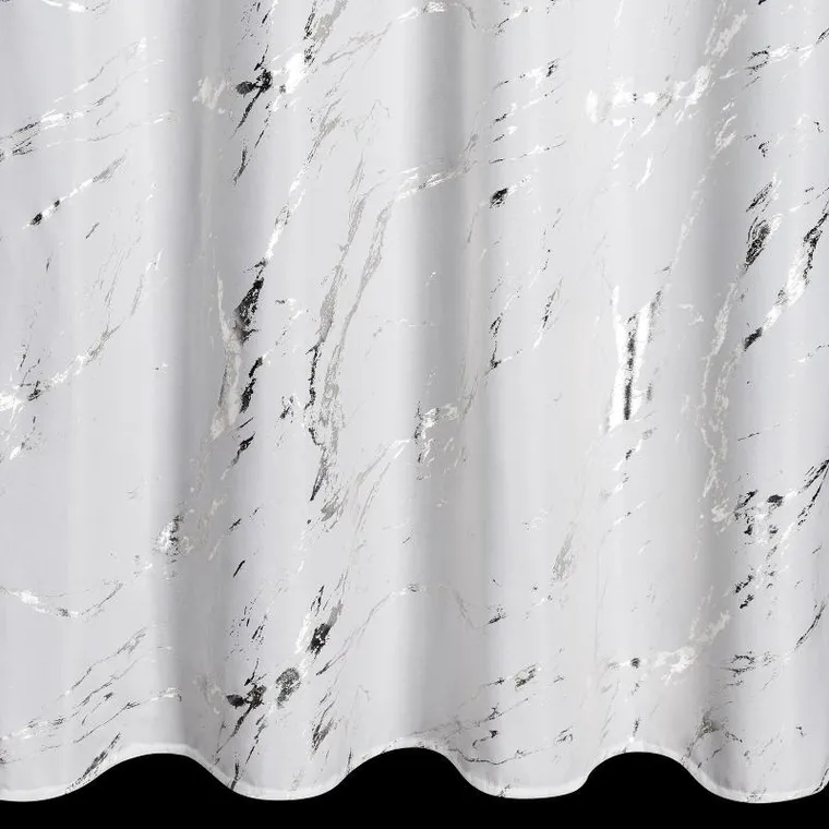 Eurofirany, zasłona zaciemniająca gotowa, Lani, 140-250 cm, biały