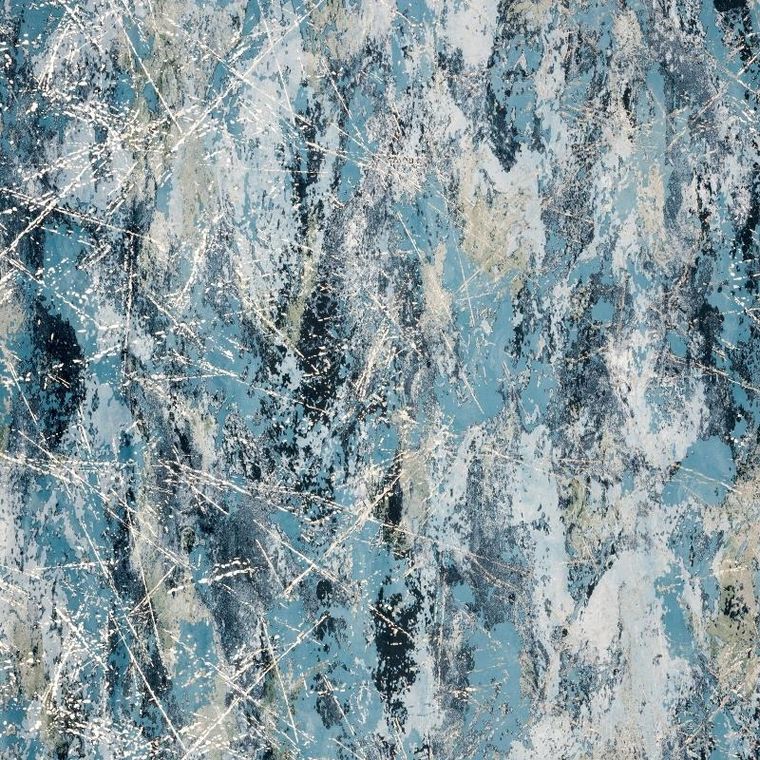 Eurofirany, zasłona zaciemniająca gotowa, Malia, 140-250 cm, niebieski