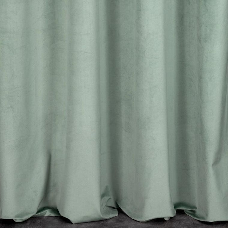 Eurofirany, zasłona zaciemniająca gotowa, Melanie, 140-250 cm, jasnomiętowy