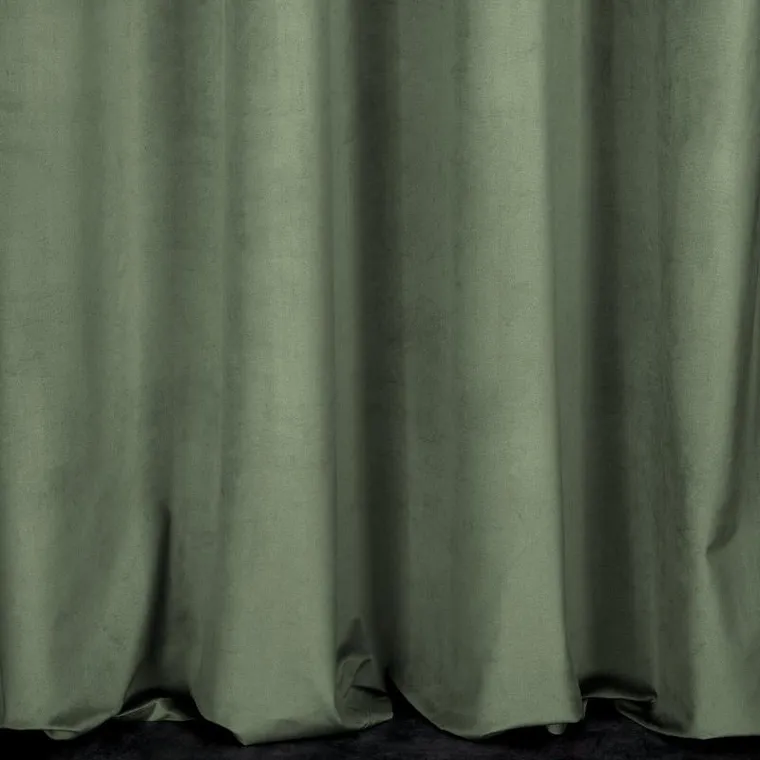 Eurofirany, zasłona zaciemniająca gotowa, Melanie, 140-250 cm, oliwkowy