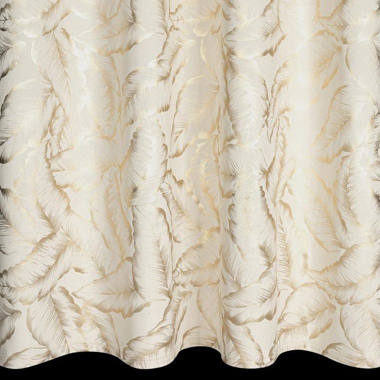 Eurofirany, zasłona zaciemniająca gotowa,, Milena, 140-250 cm, kremowy