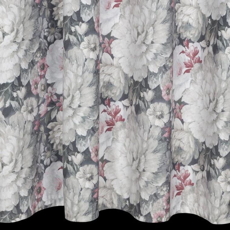 Eurofirany, zasłona zaciemniająca gotowa, na taśmie, Lucia, 140-270 cm, kremowy