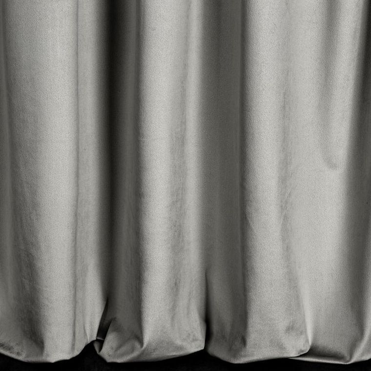 Eurofirany, zasłona zaciemniająca gotowa, na taśmie, Marlen, 140-270 cm, stalowy