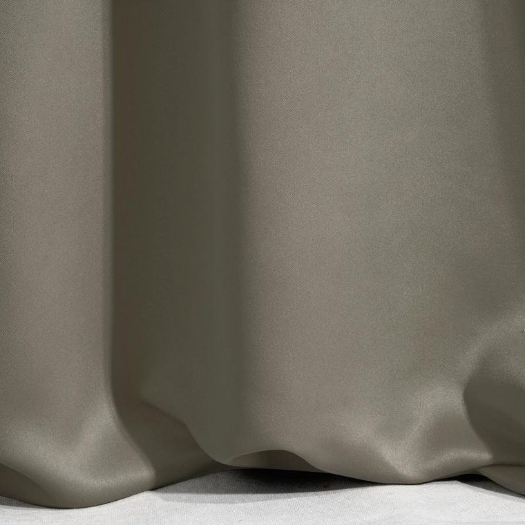 Eurofirany, zasłona zaciemniająca gotowa, Nerisa, 140-250 cm, ciemnobeżowy