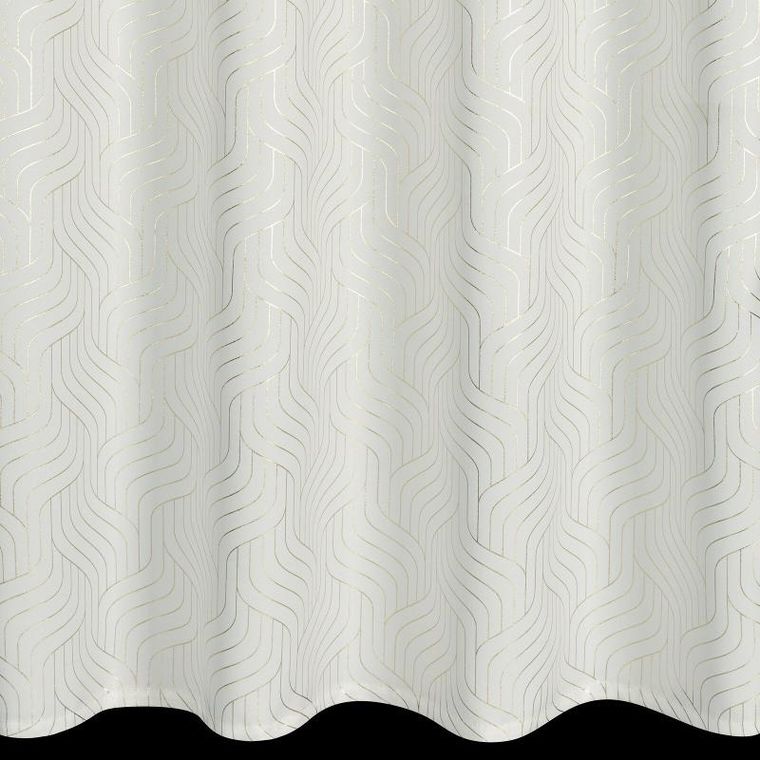 Eurofirany, zasłona zaciemniająca gotowa, Oleta, 140-250 cm, biały