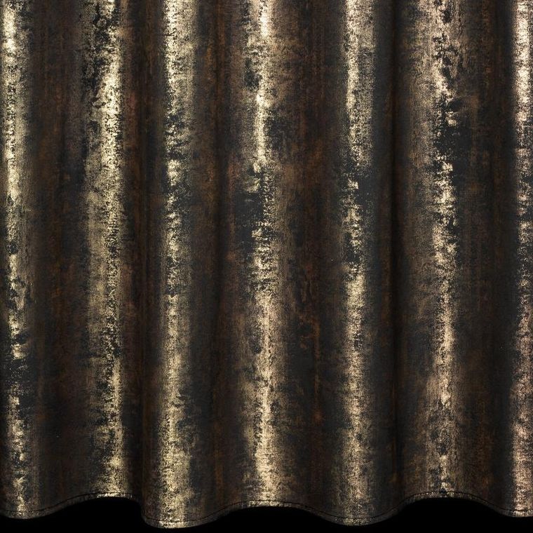 Eurofirany, zasłona zaciemniająca gotowa, Renia, 140-250 cm, czarny