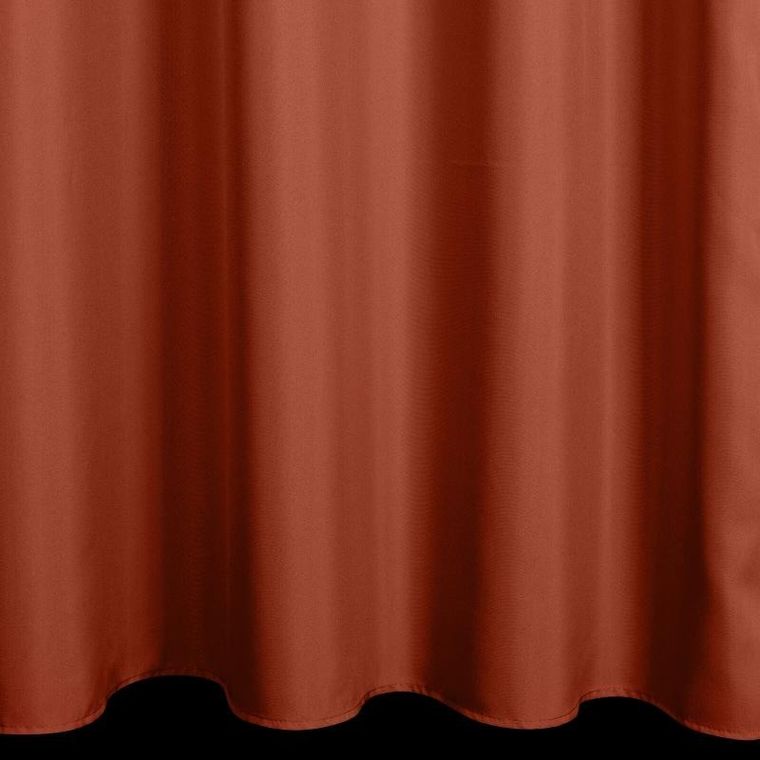 Eurofirany, zasłona zaciemniająca gotowa, Rita, 140-250 cm, ceglasty