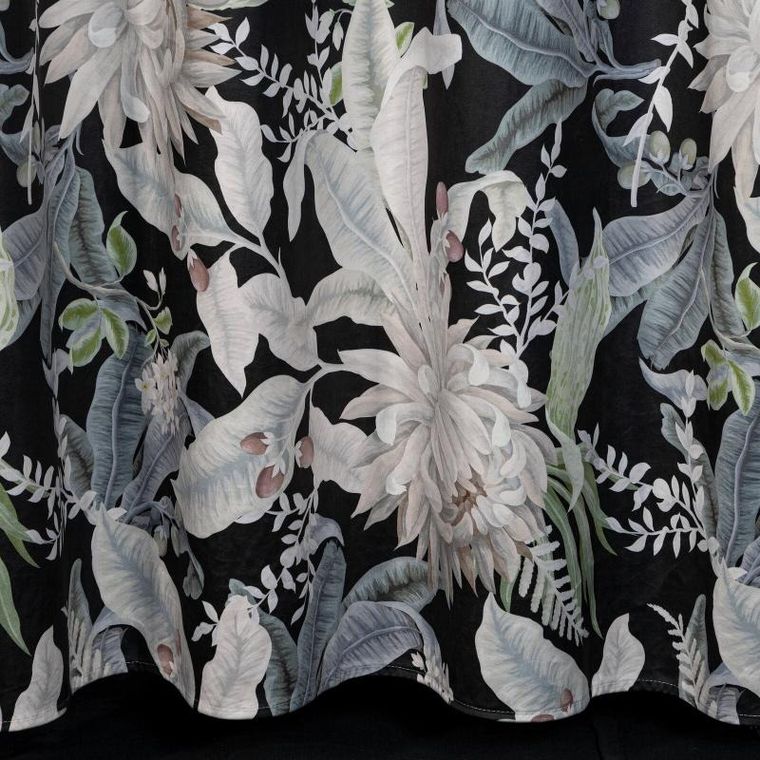 Eurofirany, zasłona zaciemniająca gotowa, Sally, czarny, 140-270 cm