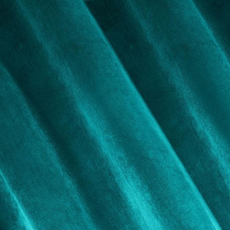 Eurofirany, zasłona zaciemniająca gotowa, Samanta, 140-250 cm, turkusowy