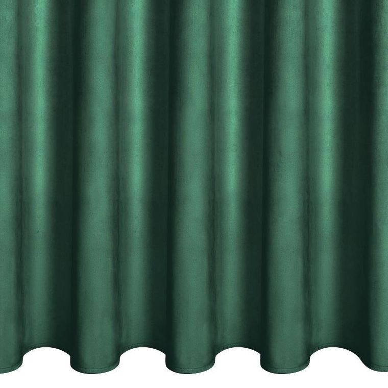 Eurofirany, zasłona zaciemniająca gotowa, Sami, 140-250 cm, ciemnozielony