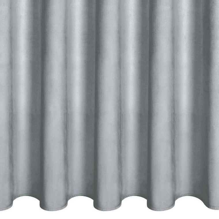 Eurofirany, zasłona zaciemniająca gotowa, Sami, 140-250 cm, srebrny