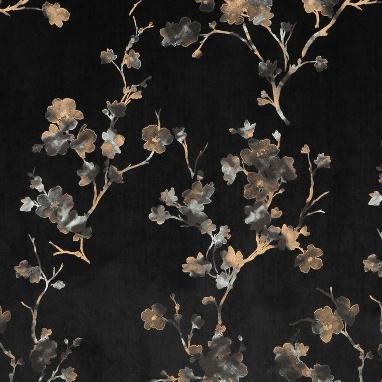 Eurofirany, zasłona zaciemniająca gotowa, Selena, na taśmie, 140-270 cm, czarny