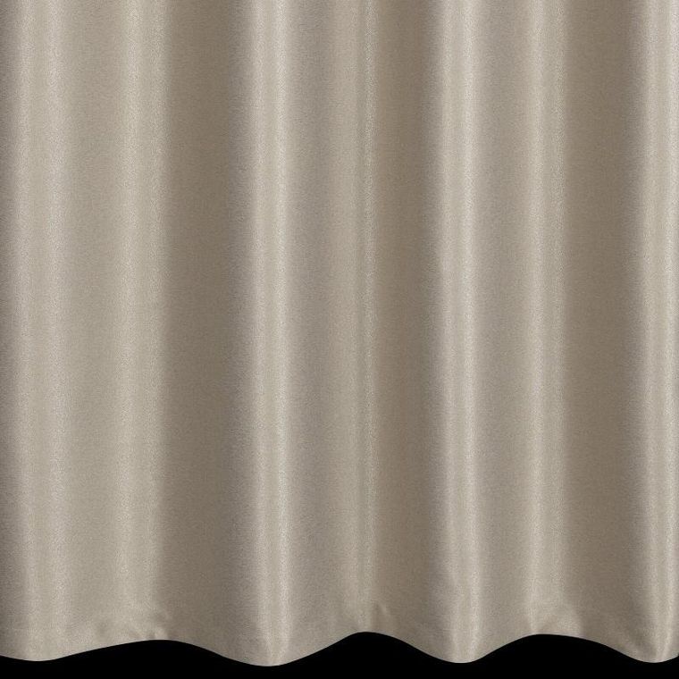 Eurofirany, zasłona zaciemniająca gotowa, Selina, 140-250 cm, ciemno beżowy