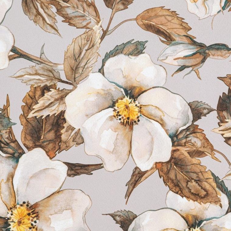 Eurofirany, zasłona zaciemniająca gotowa, Simona, 140-250 cm, beżowy