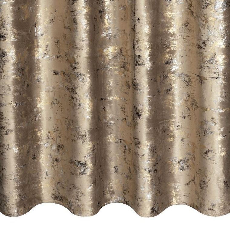 Eurofirany, zasłona zaciemniająca gotowa, Tami, 140-250 cm, brązowy