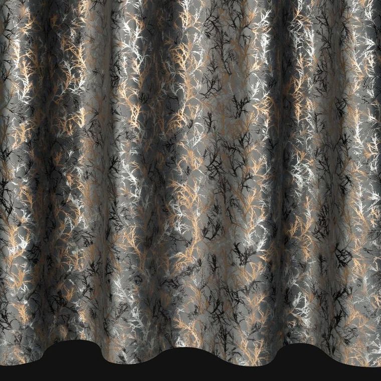 Eurofirany, zasłona zaciemniająca gotowa, Tori, 140-250 cm, grafitowy