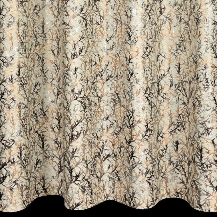 Eurofirany, zasłona zaciemniająca gotowa, Tori, 140-250 cm, kremowy