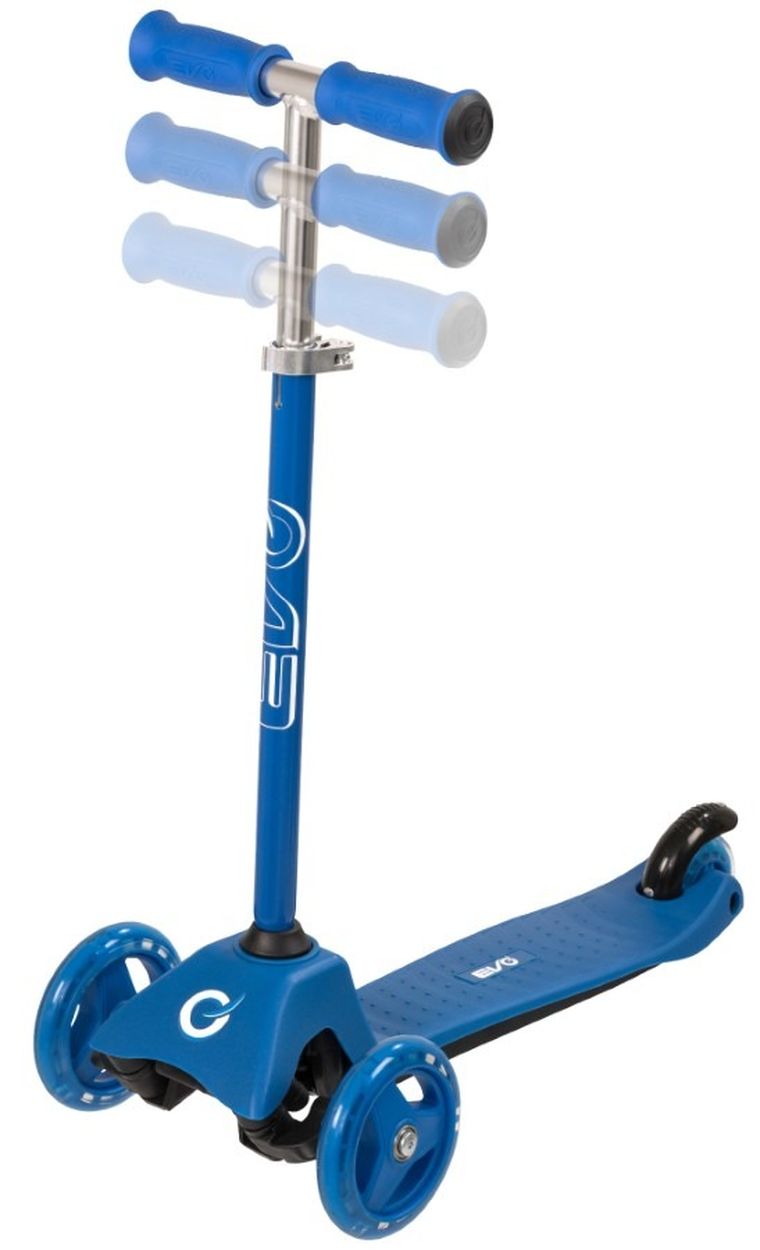 EVO, jeździk i hulajnoga 2w1, niebieska
