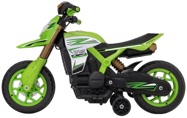 EVO, motor, pojazd na akumulator, zielony