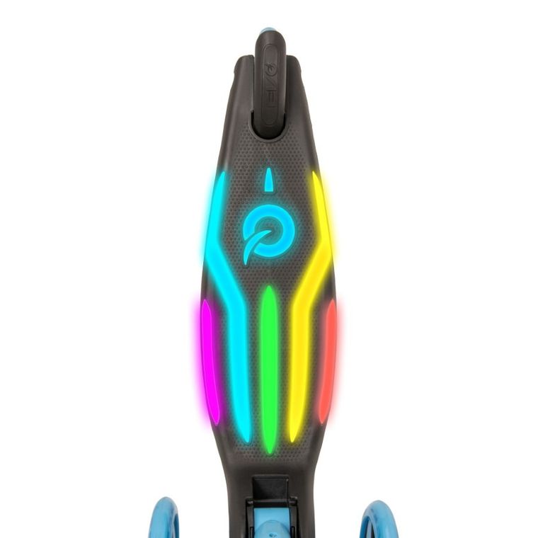 EVO, Rainbow Blast, hulajnoga, trójkołowa, błękitna