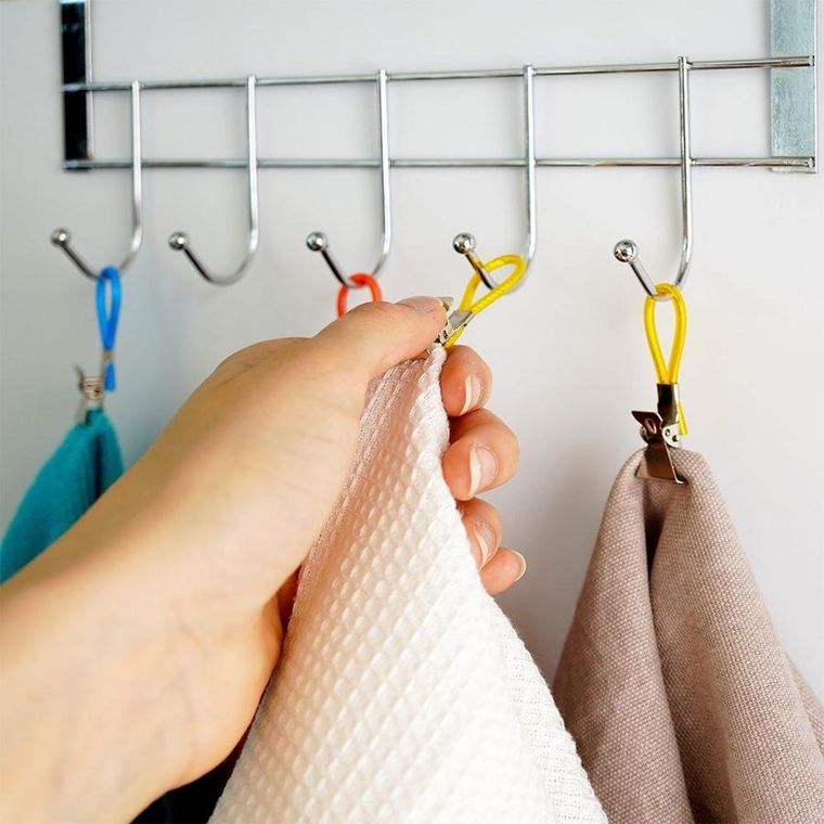 Excellent Houseware, klipsy na ręczniki, 5 szt.