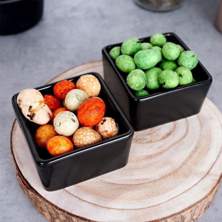 Excellent Houseware, miski na przekąski, kwadratowe, 2 szt.