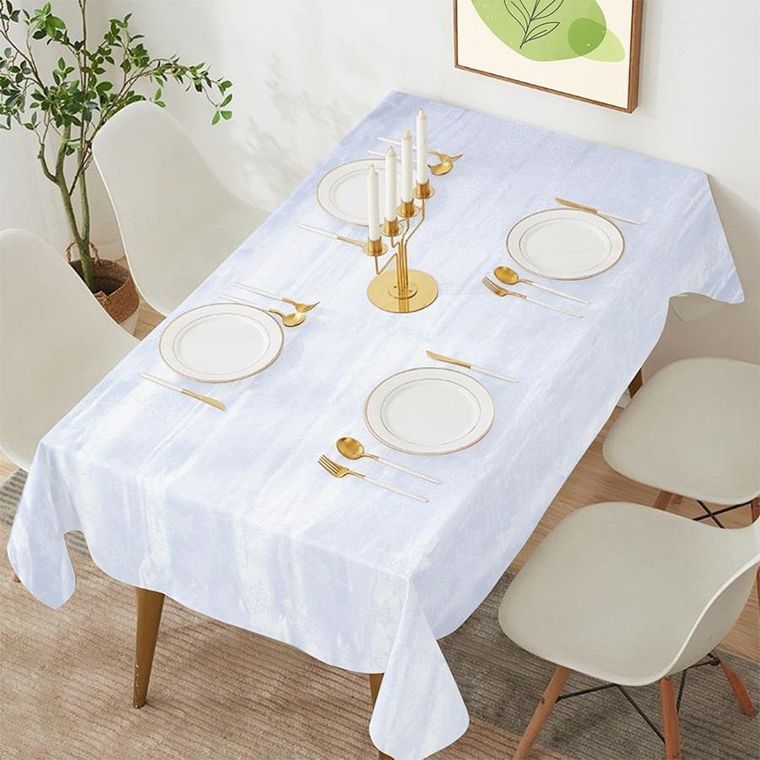 Excellent Houseware, obrus świąteczny plamoodporny, 220-150 cm