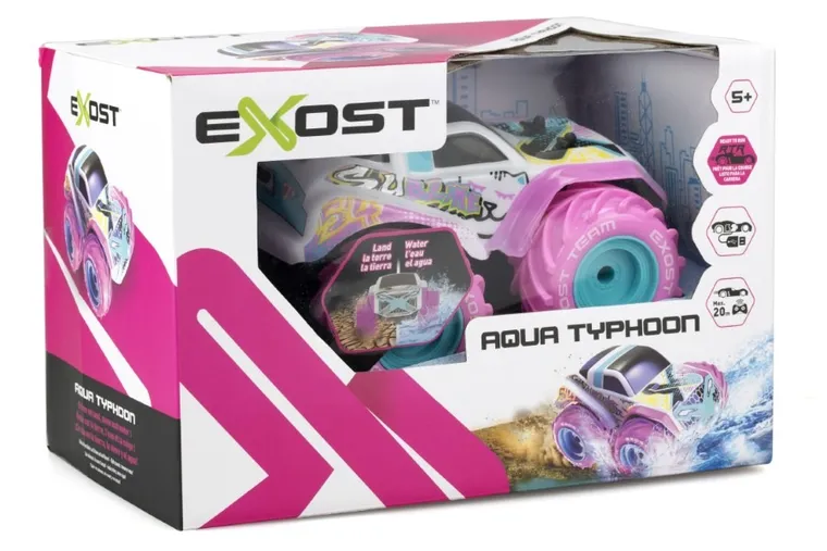 Exost, Aqua Typhoon Amazone, pojazd zdalnie sterowany, różowy