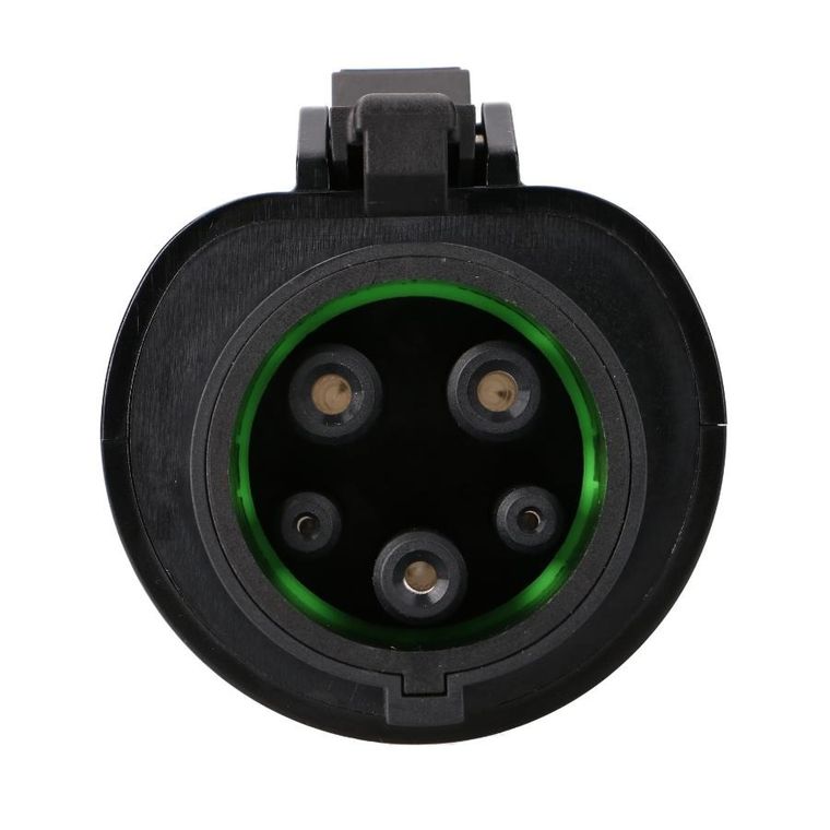 Extralink, adapter do ładowarki samochodu elektrycznego, typ 2 EU do typ 1 US, 32A 7,4KW