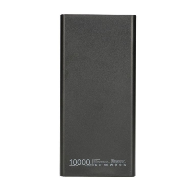 Extralink, EPB-067B 10000mAh, powerbank, fast charging, USB-C, czarny