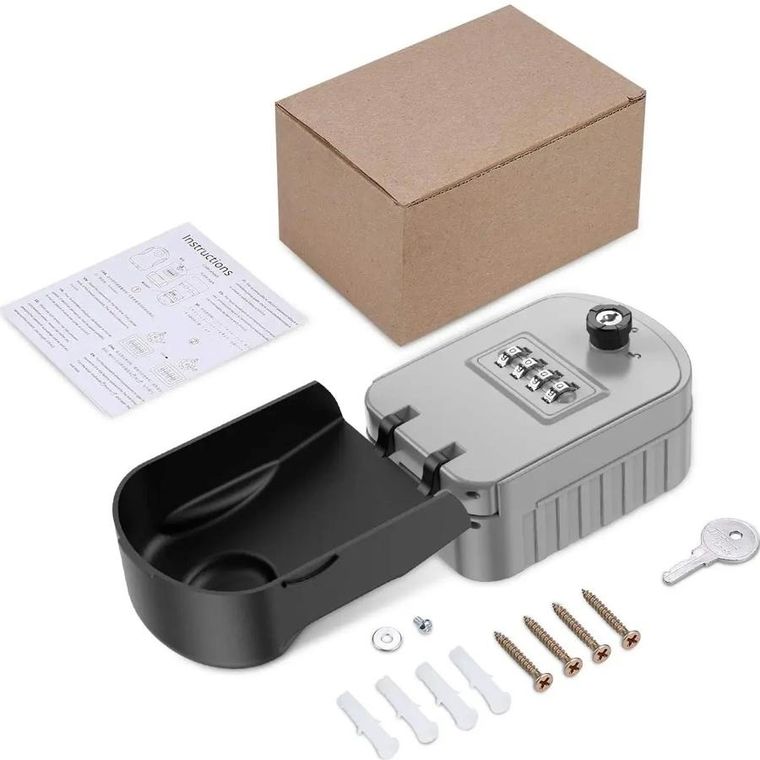 Extralink Home, Sejf, skrzynka szafka kasetka na klucze na ścianę, S-410