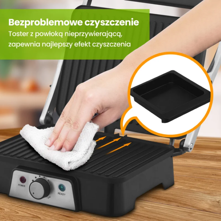 Extralink, Smart Life Electric Grill, grill elektryczny, 2000W, SJ-36