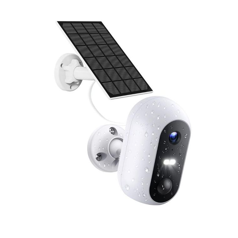 Extralink, Smart Life SolarEye, kamera zewnętrzna z panelem solarnym, bezprzewodowa, Full HD 1080p, Wi-Fi, akumulator 5200mAh, IP54