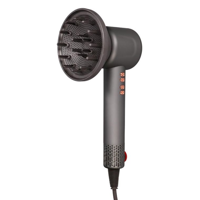 Extralink, suszarka do włosów, 1500W, 4 końcówki