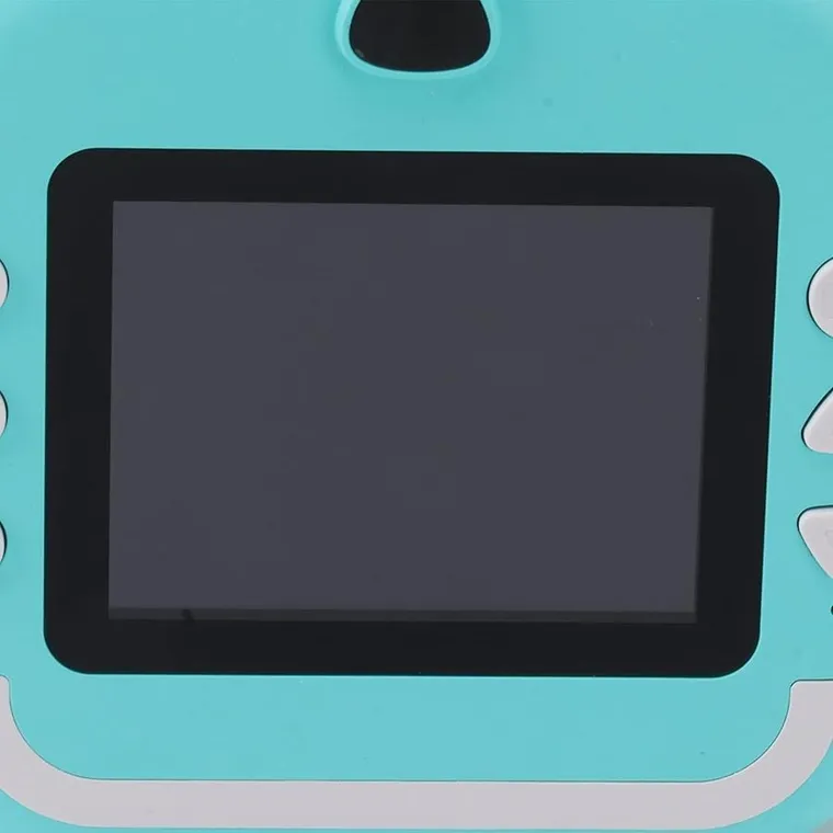 Extralink, zestaw: mini drukarka termiczna z aparatem, niebieska + 3 rolki papieru termicznego