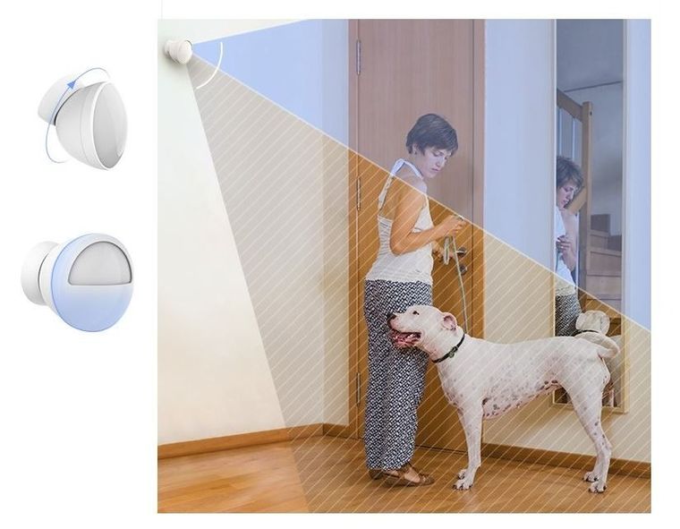 Ezviz, inteligentny bezprzewodowy czujnik ruchu na baterię, T1C