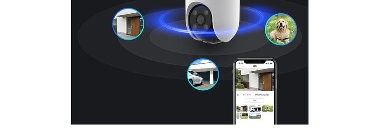 Ezviz, kamera IP, CS-H8c, 3MP, 4 mm