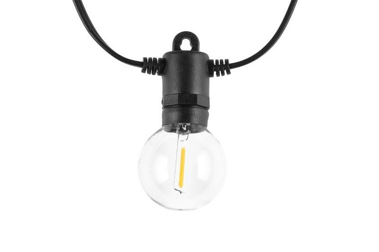 Finnlumor, girlanda LED z żarówkami filament, ciepłe światło, 4m