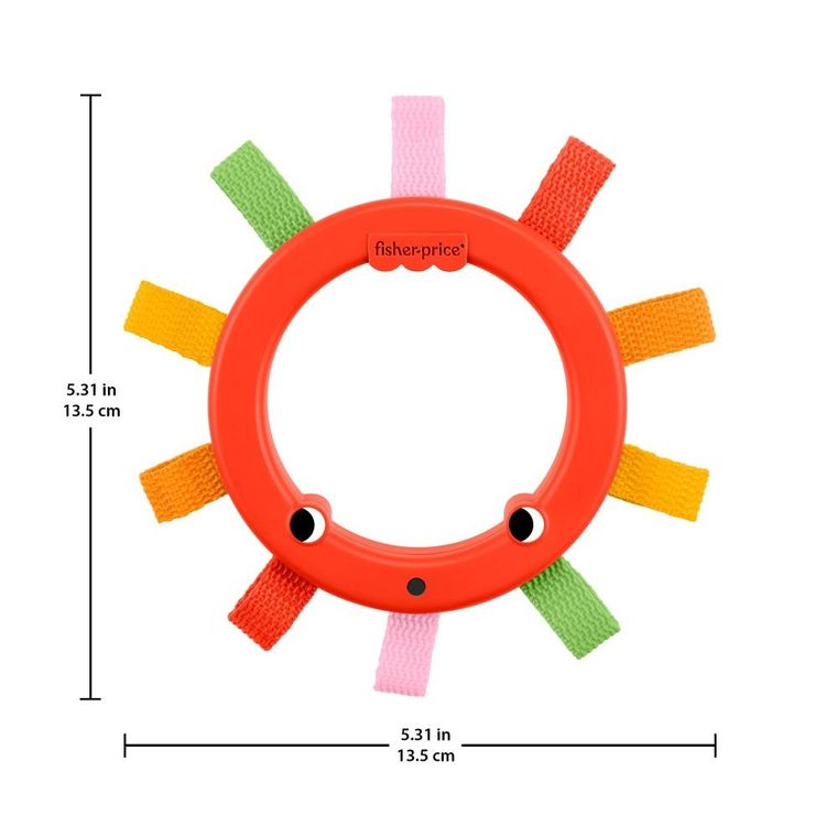 Fisher-Price, Aktywizujące kółeczko sensoryczne, czerwone