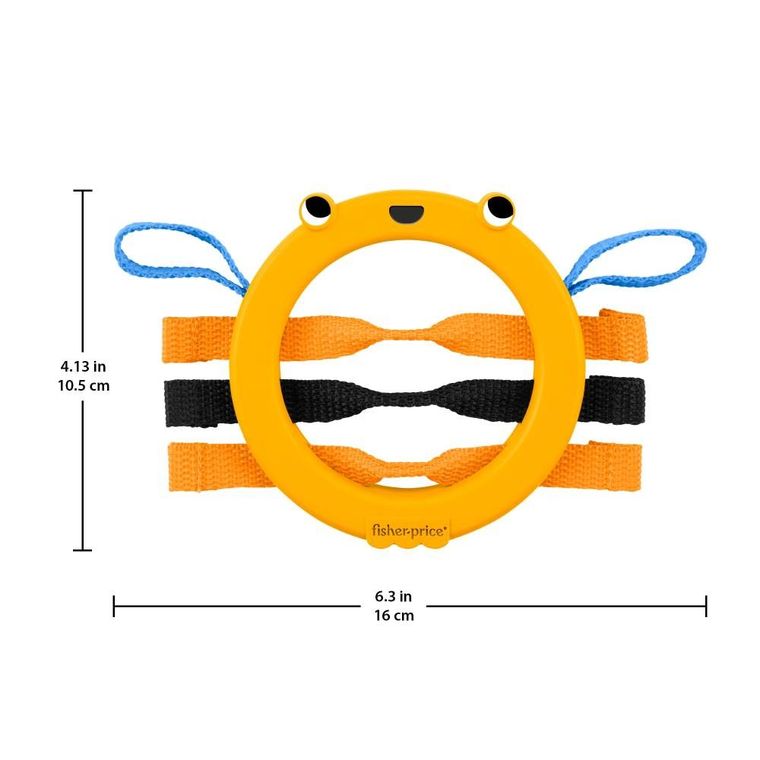 Fisher-Price, Aktywizujące kółeczko sensoryczne, pomarańczowe