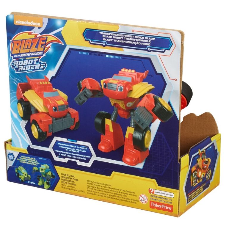 Fisher-Price, Blaze i Megamaszyny, robot Blaze, pojazd transformujący