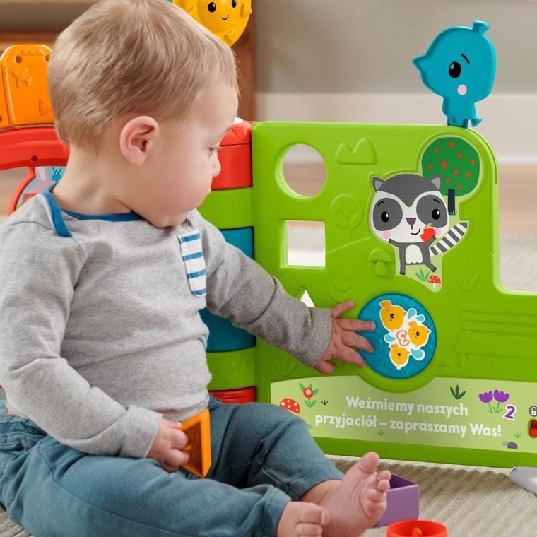 Fisher-Price, Edukacyjna Gigaksiążka, zabawka niemowlęca