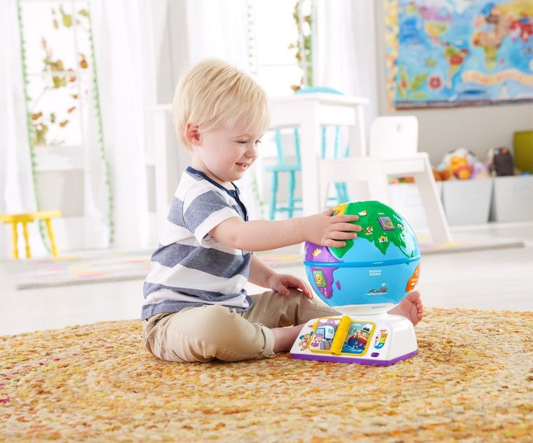 Fisher-Price, Edukacyjny globus odkrywcy, zabawka interaktywna