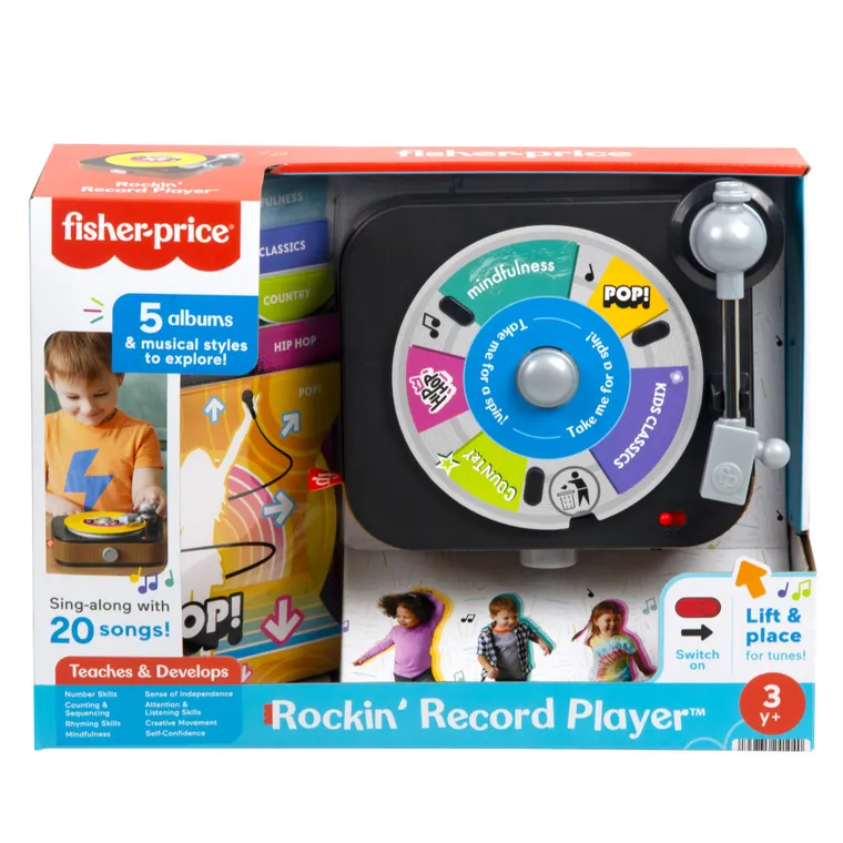Fisher-Price, Gramofon Malucha, zabawka interaktywna