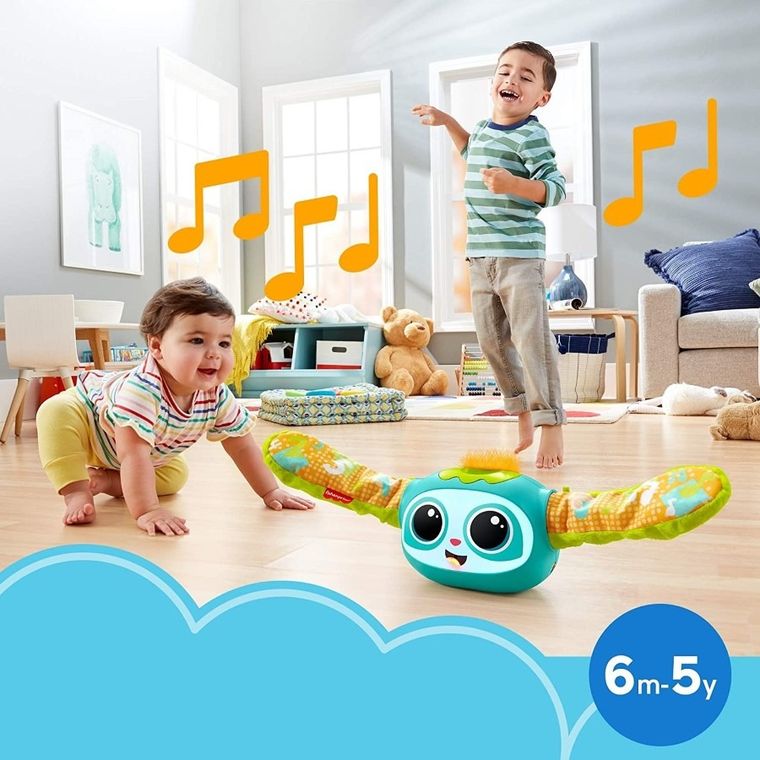 Fisher-Price, Interaktywny turlaczek Rovee, zabawka niemowlęca