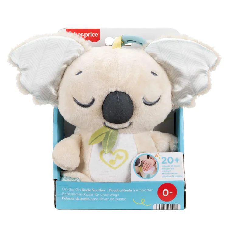Fisher-Price, Koala Muzyczny przenośny uspokajacz, zawieszka do wózka