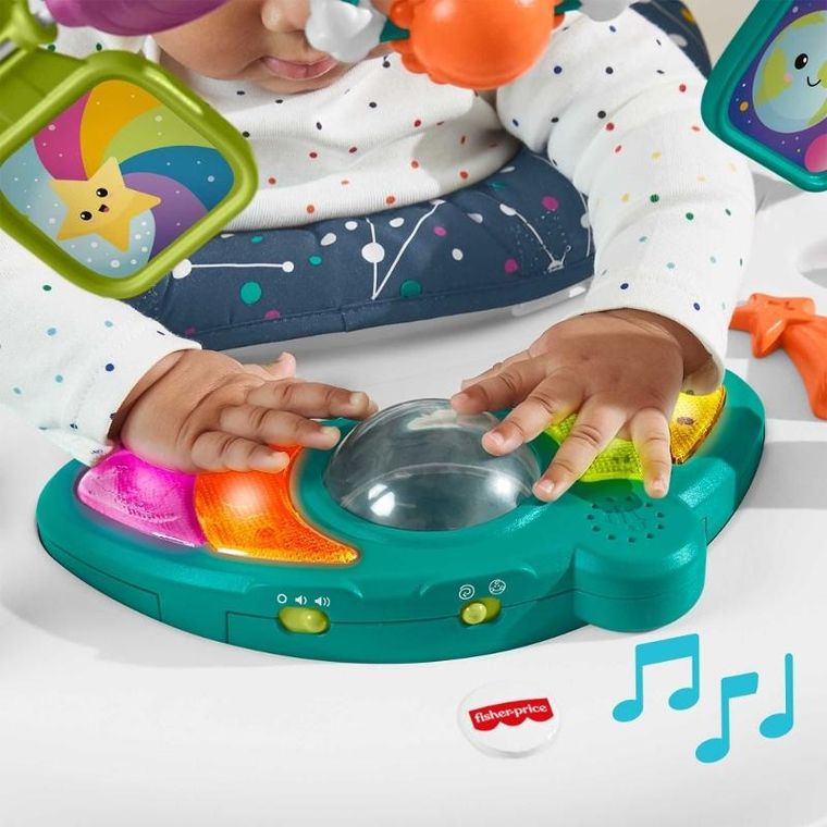 Fisher-Price, Kompaktowy Skoczek Astrokotek, zabawka niemowlęca